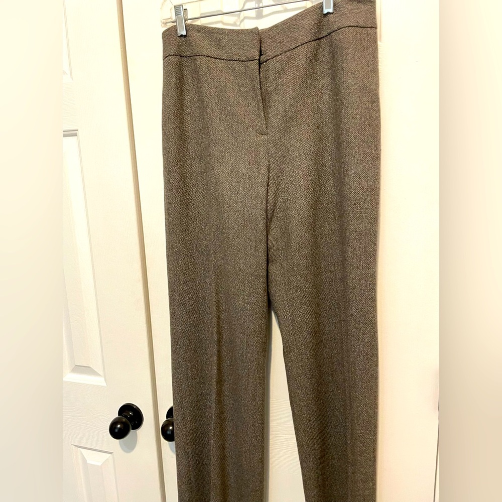 Beautiful brown tweed pants.
